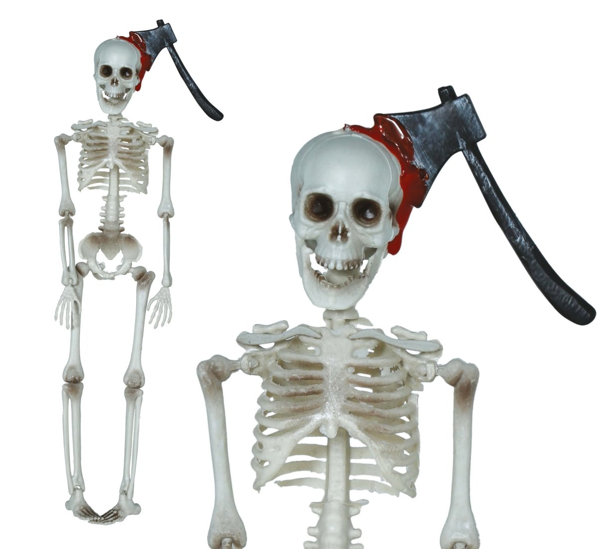 Halloween Hangdecoratie Skelet Met Bijl 40cm