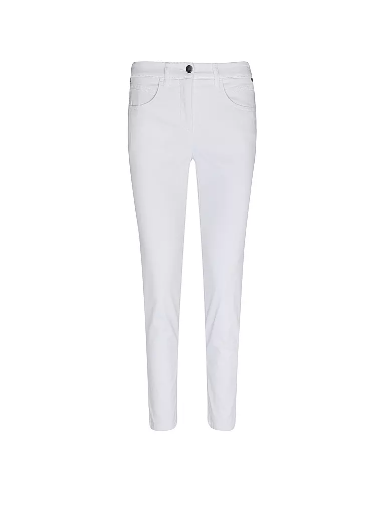LUISA CERANO Hose Skinny Fit 7/8 weiss