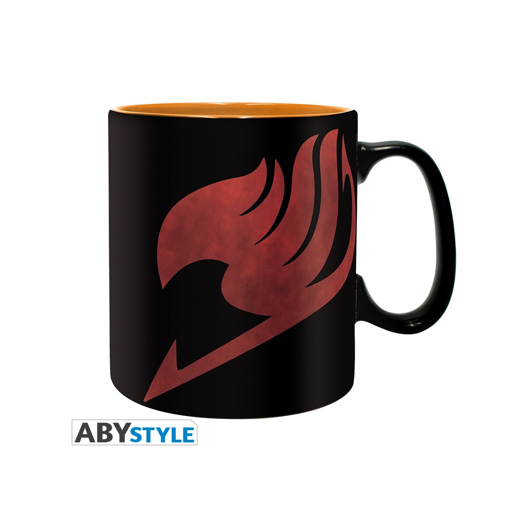 Fairy Tail - Mug Lucy, Natsu & Emblème
