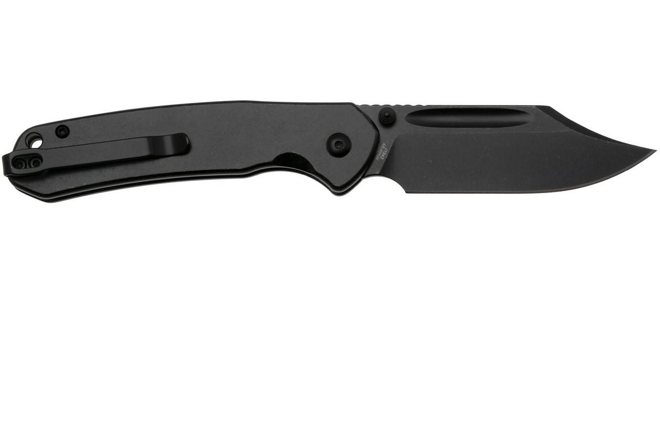 CJRB Pyrite Bowie J1942-BST Blackwashed AR-RPM9, Blackwashed Steel, zakmes