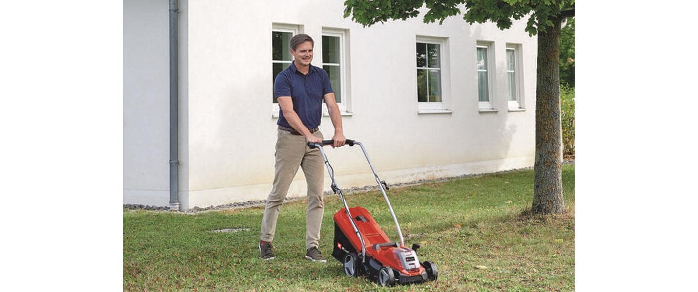 Akku-Rasenmäher GE-CM 18/33 Li-Solo<br>Akkubetriebene Rasenmäher