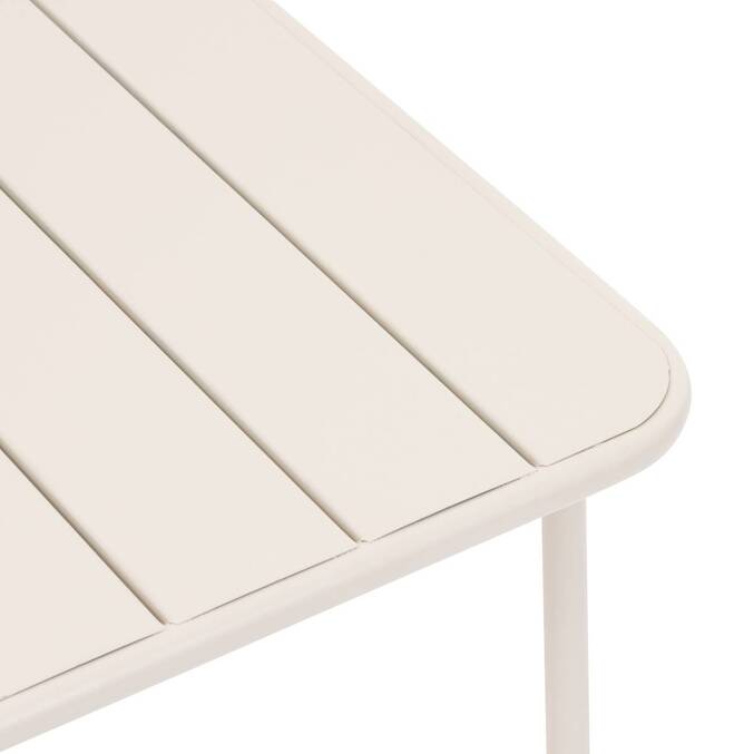 Table basse de jardin carré PHUKET Argile