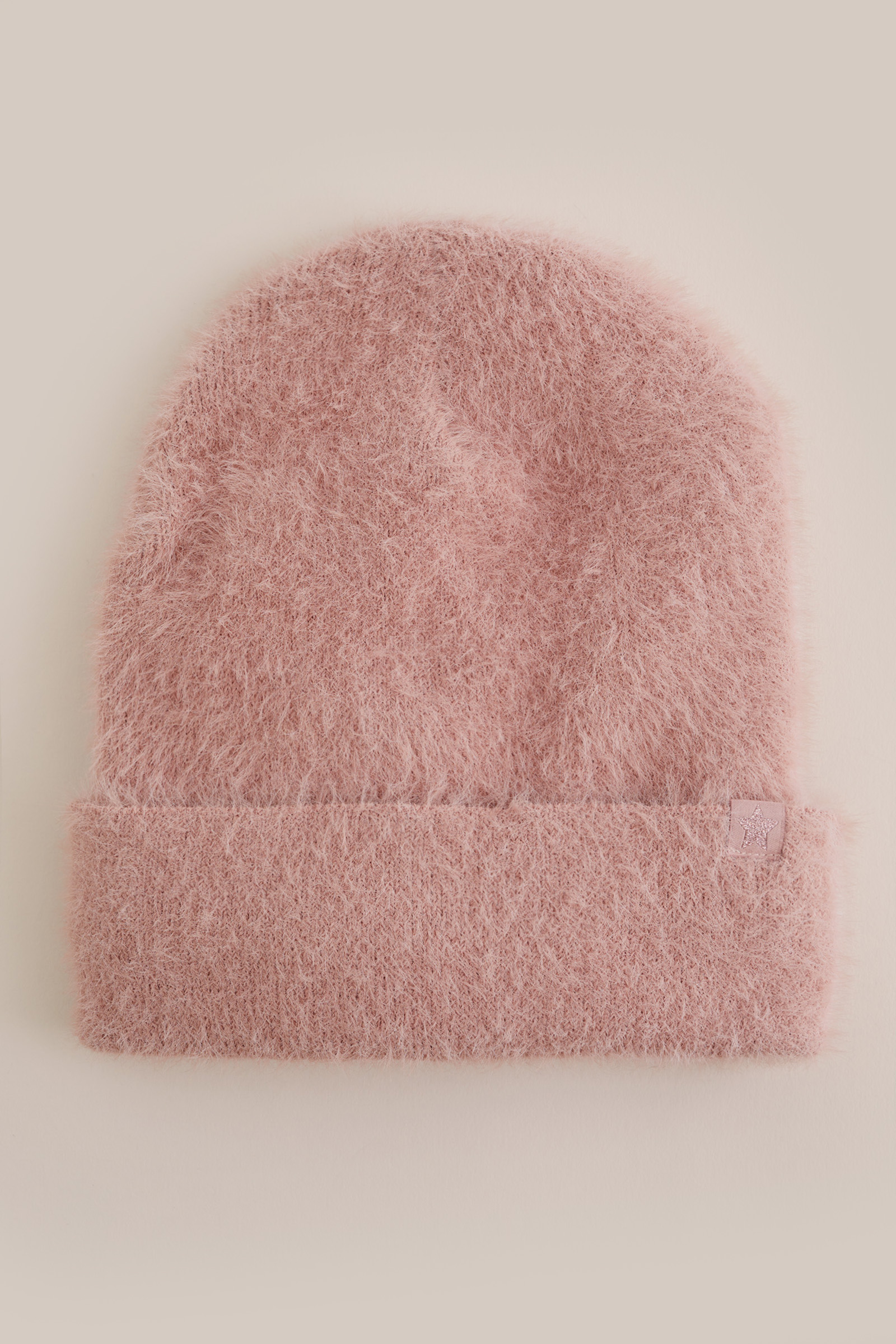 Meisjes beanie WE Fashion Lichtroze