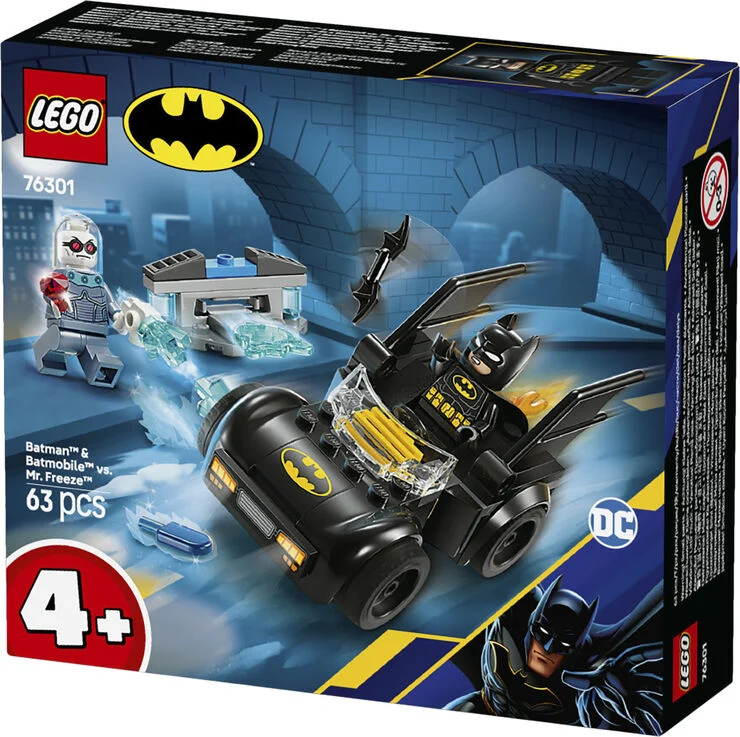 Lego Batman og Batmobile mod Mr Freeze 76301