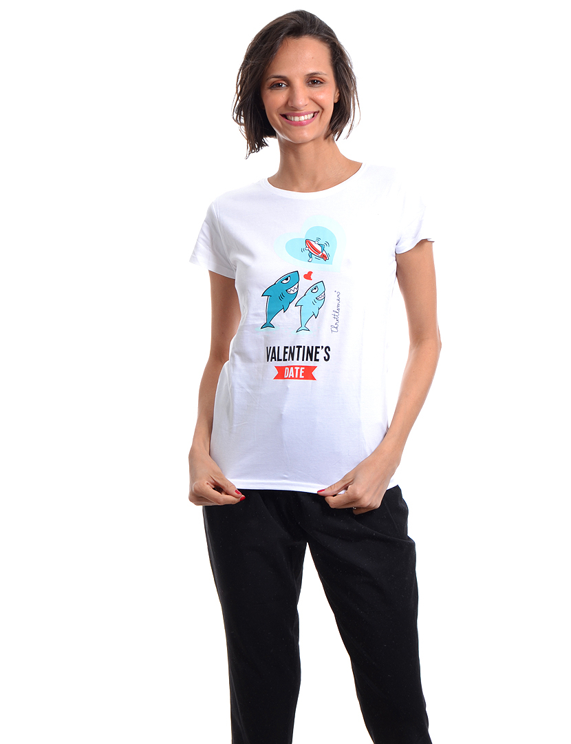 Valentine's Day T-Shirt White