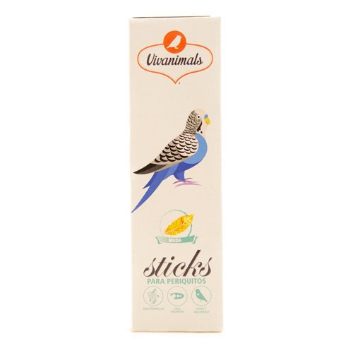 Palitos estimulantes da muda Vivanimals para periquitos