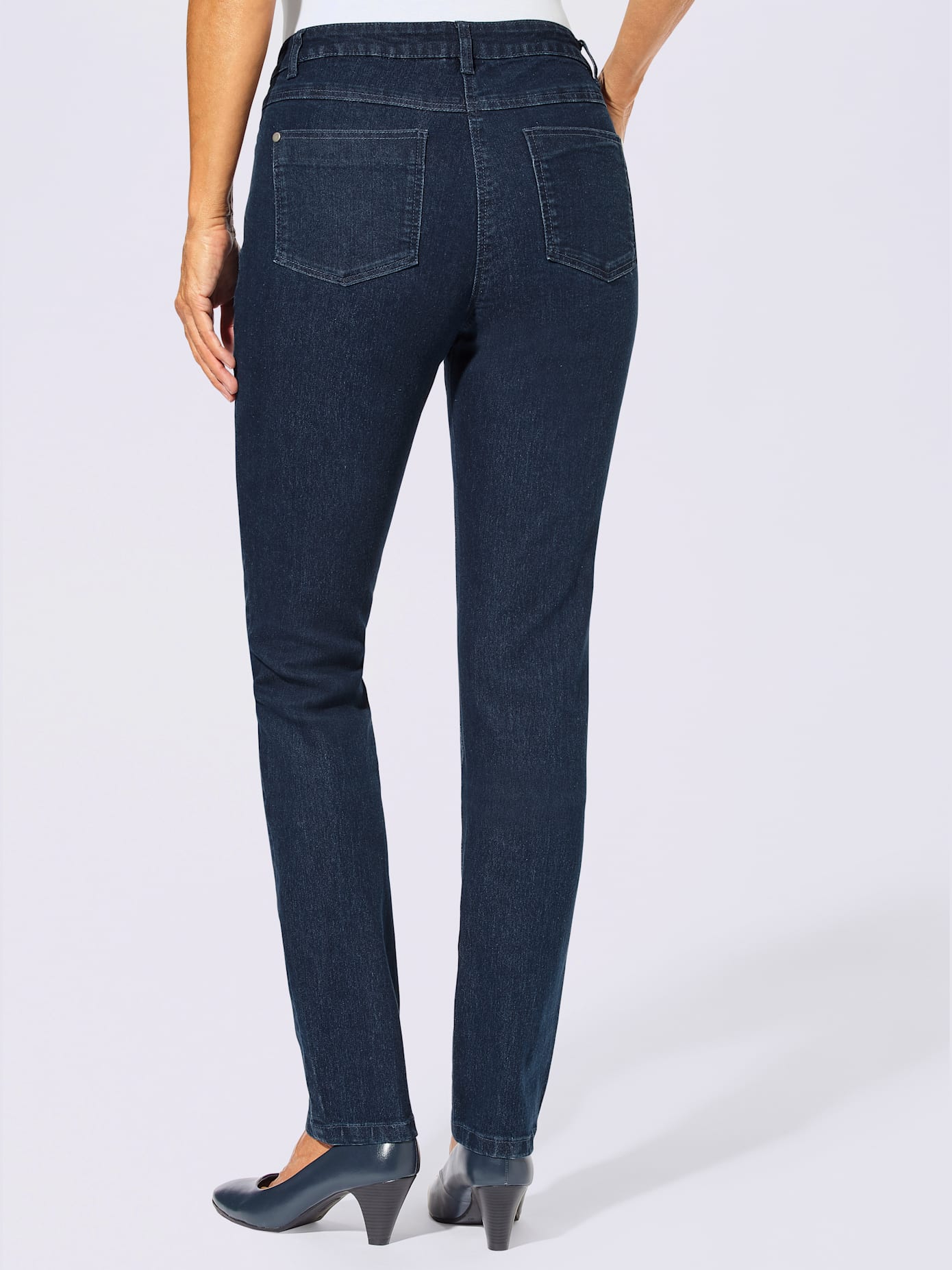 Jean femme affinant coupe droite
