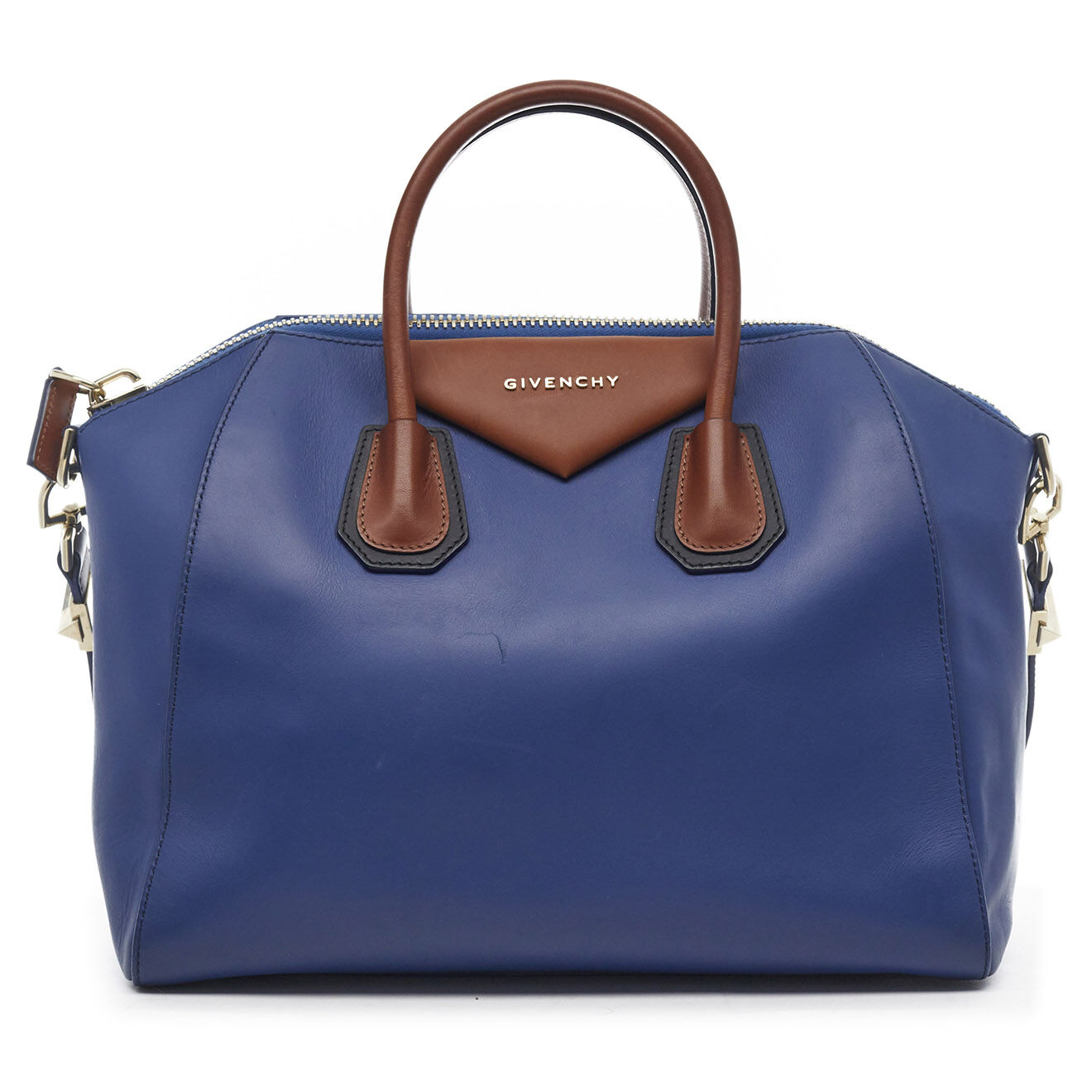 Givenchy Sac Antigona bleu/camel Medium État: Très bon