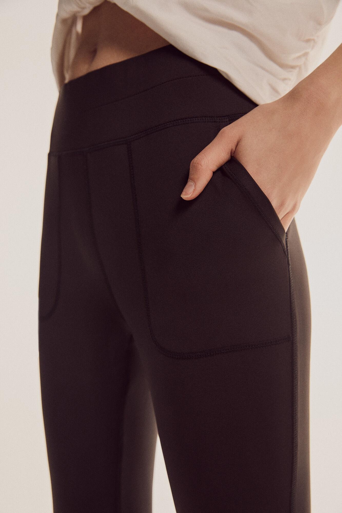 Leggings de cintura alta - Pretas