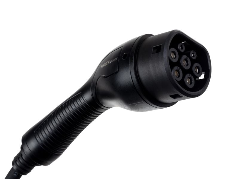 FURBER.power Ladekabel FREYJA Typ 2 11 kW 8 m 3-phasig 480 V 16A für Elektroauto