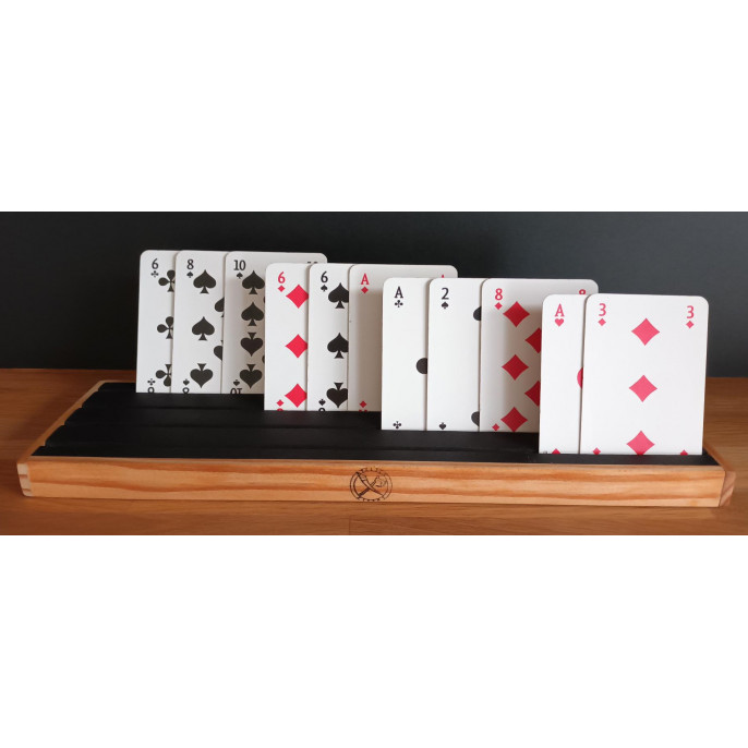 Porte-cartes en bois