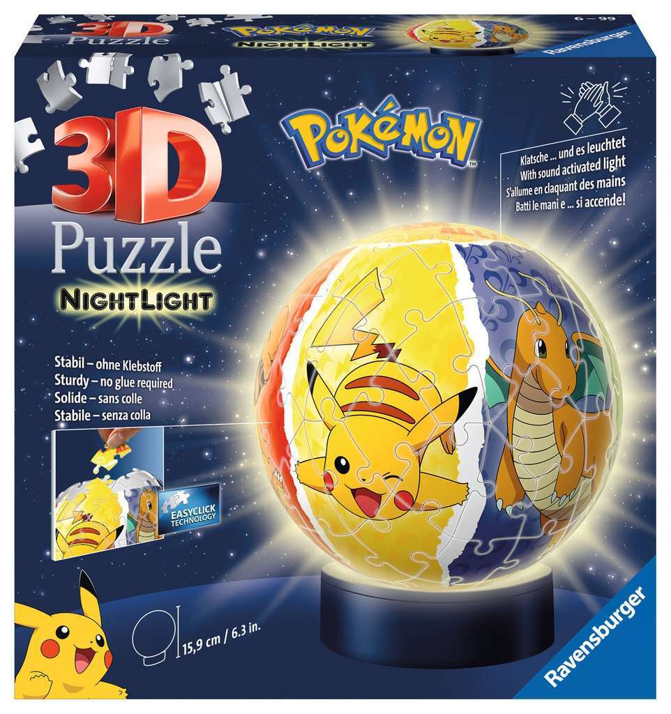 Ravensburger Spiel Nachtlicht Pokémon