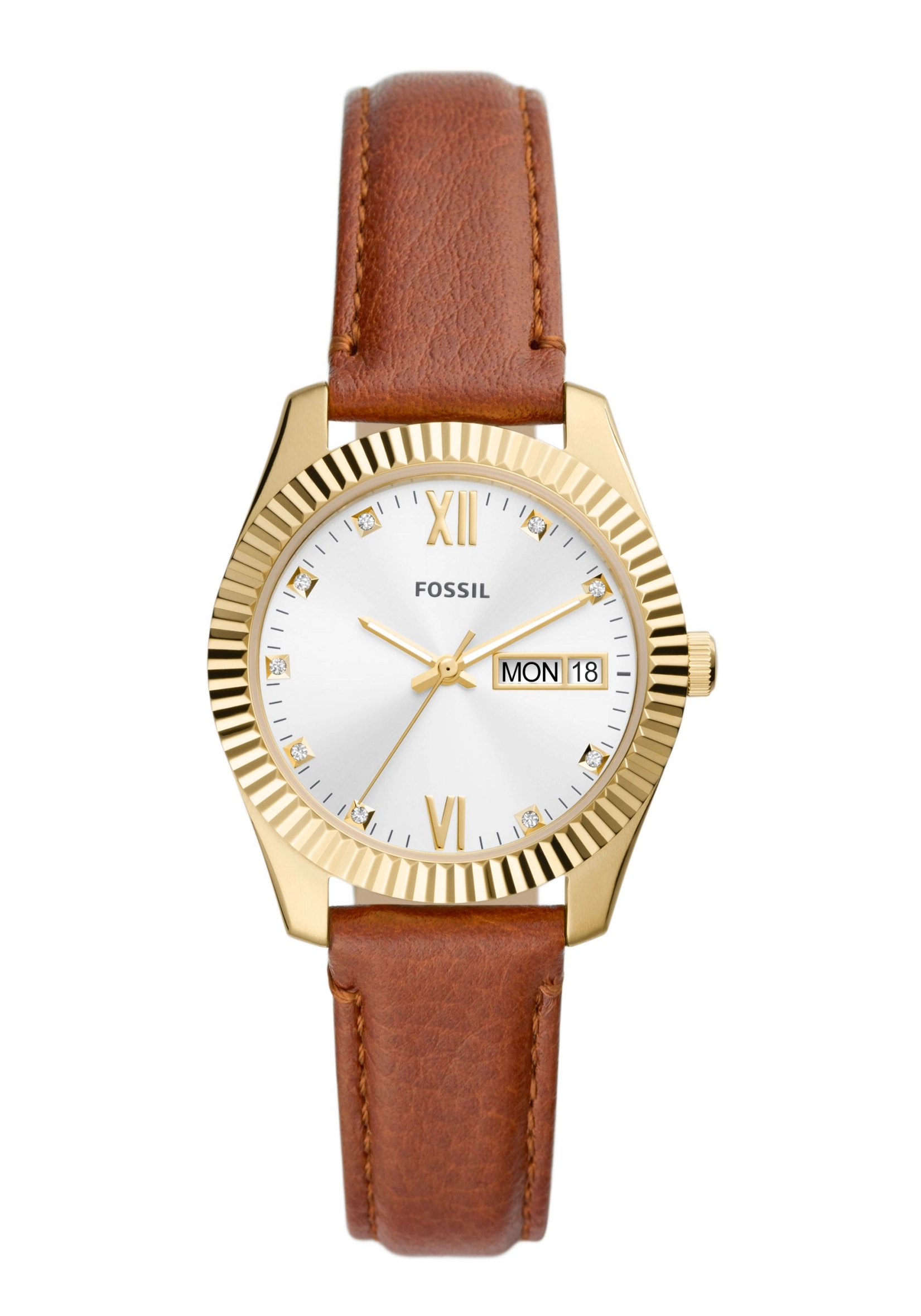 Fossil Damenuhr Scarlette Weiß ES5184