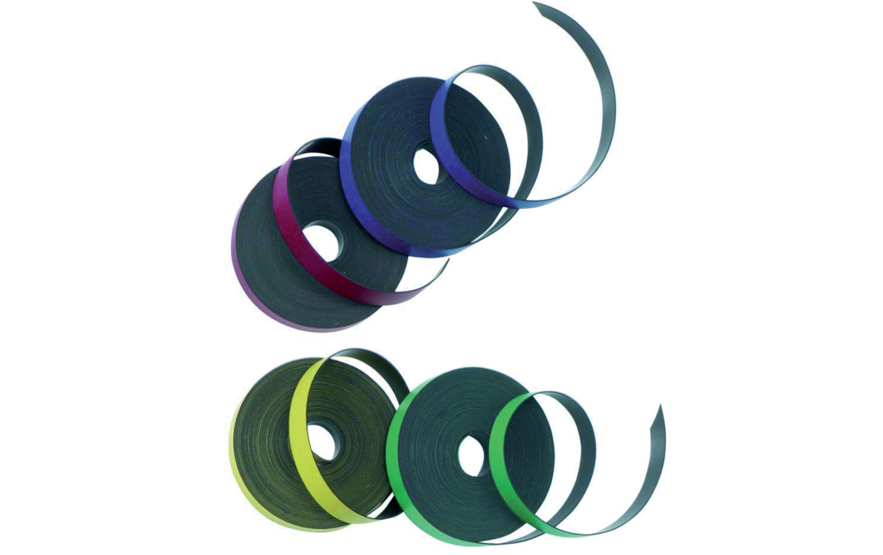 Magnetband 10 mm x 5 m, SchwarzMagnetband für Planungstafeln