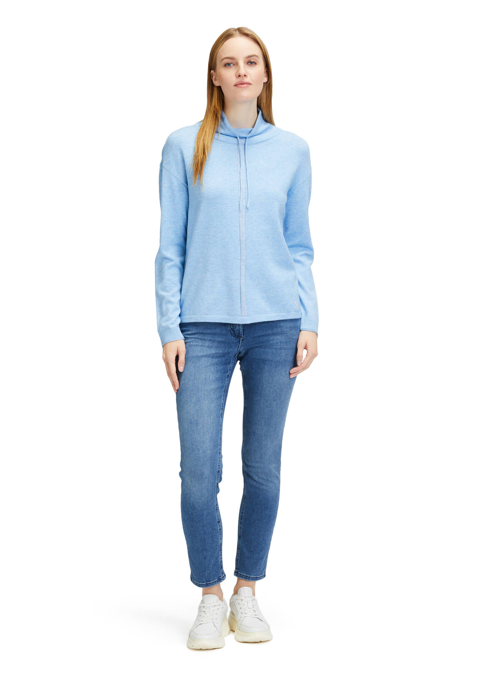 Betty Barclay| Damen Feinstrickpullover mit Lurexfaden