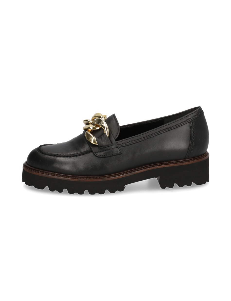 Glattleder Slipper