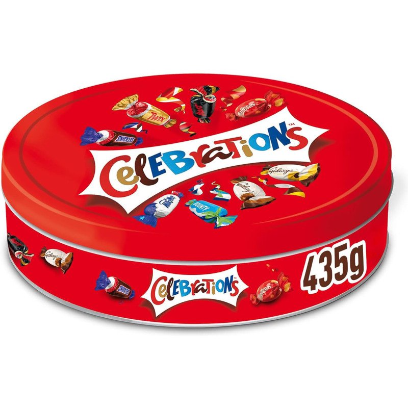 Assortiment de chocolats Célébrations - Boîte métal 435 g