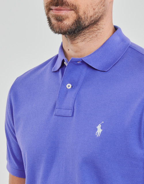 Polo Ralph Lauren - POLO COUPE DROITE EN COTON BASIC MESH Azul