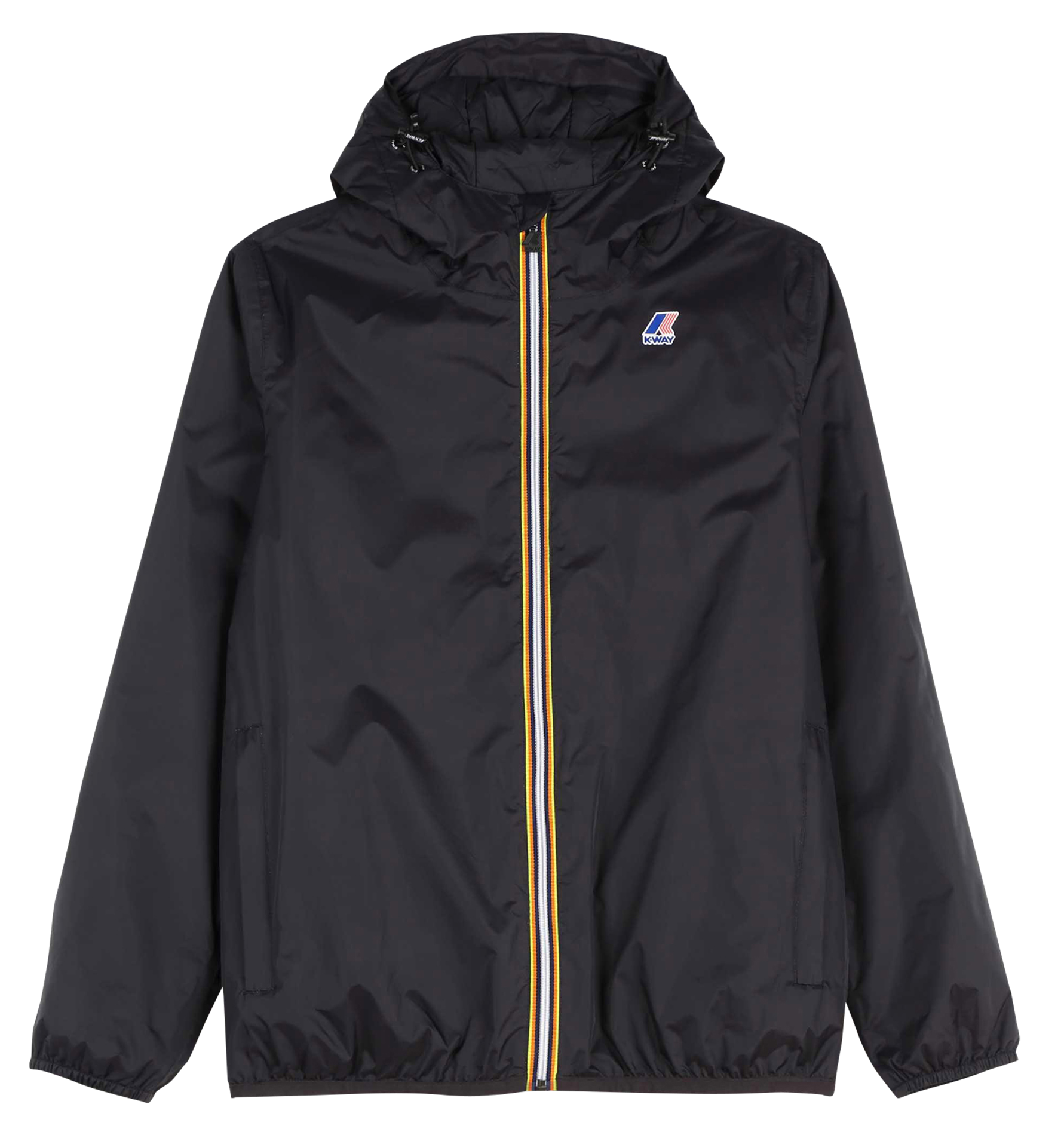 LE VRAI 3.0 CLAUDE WARM - K-Way zippé à capuche | Noir