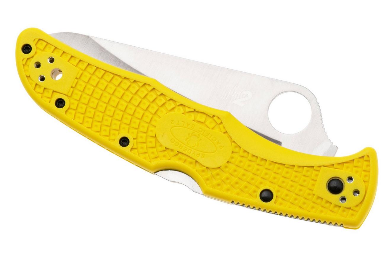 Spyderco Pacific Salt 2 Yellow C91PYL2 zakmes