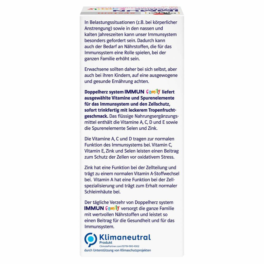 Doppelherz® system IMMUN Multivitamine family
