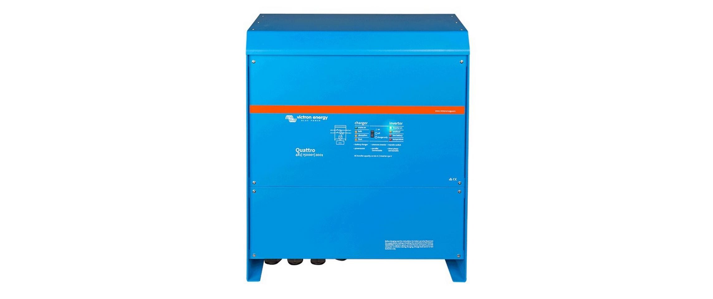 Wechselrichter Energy Inverter Quattro 48/15000/200-100/100<br>Wechselrichter mit 96% Wirkungsgrad