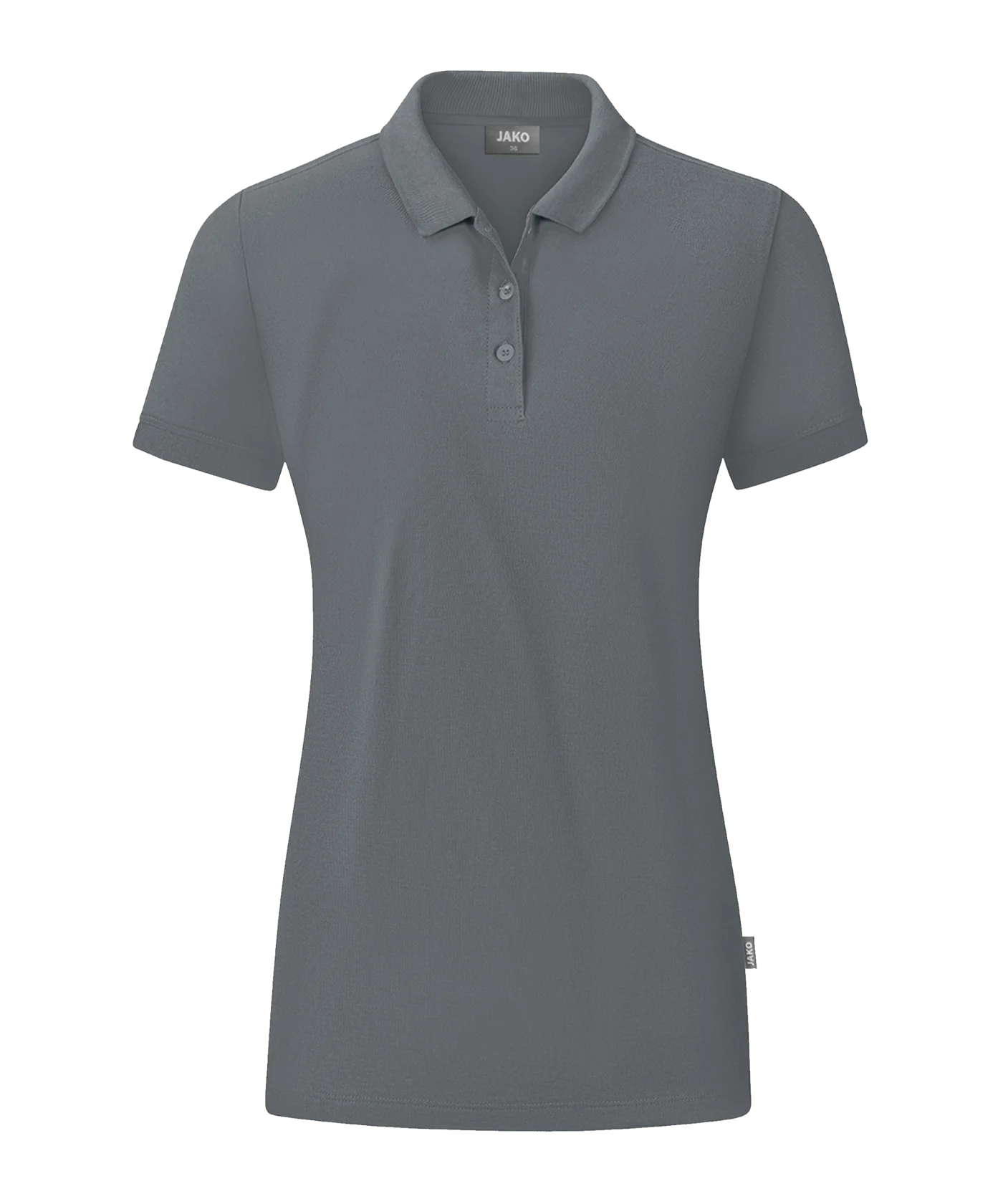 JAKO Organic Polo Shirt Damen Grau F840