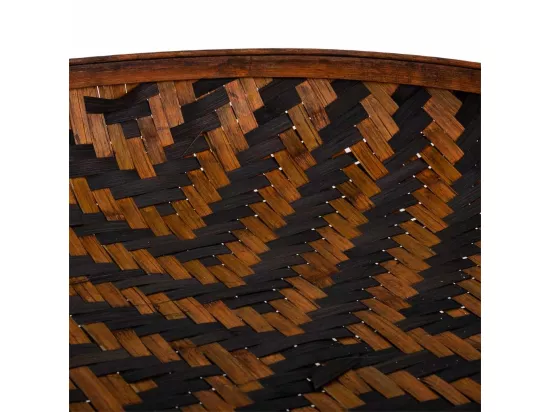 Plateau en bambou marron d45x8,5h