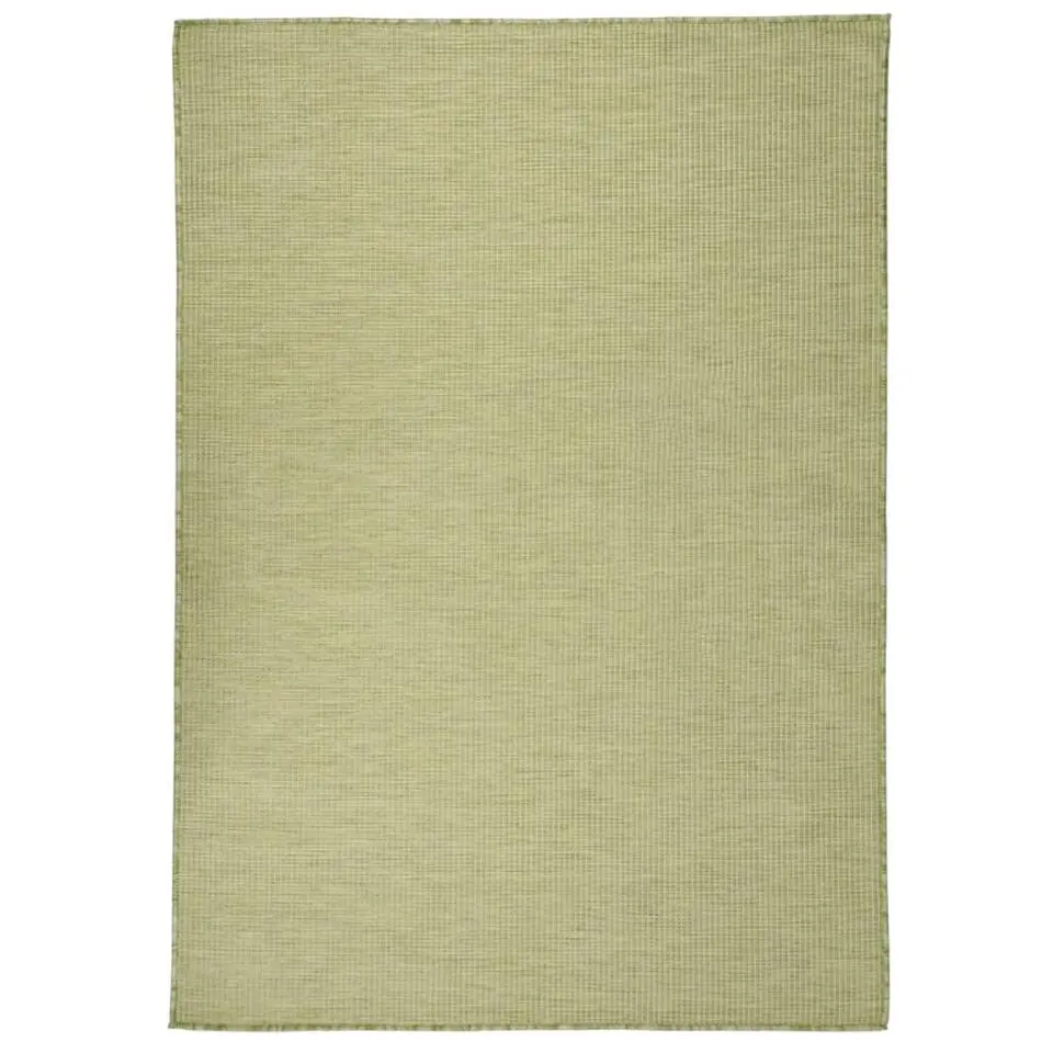 vidaXL - Buitenkleed - Groen - Kunststof - 200 x 280 cm