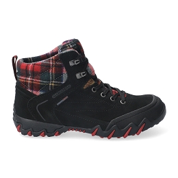 nigata tex  Bi-mat. rubber 1/s.suede 84 black  Noir