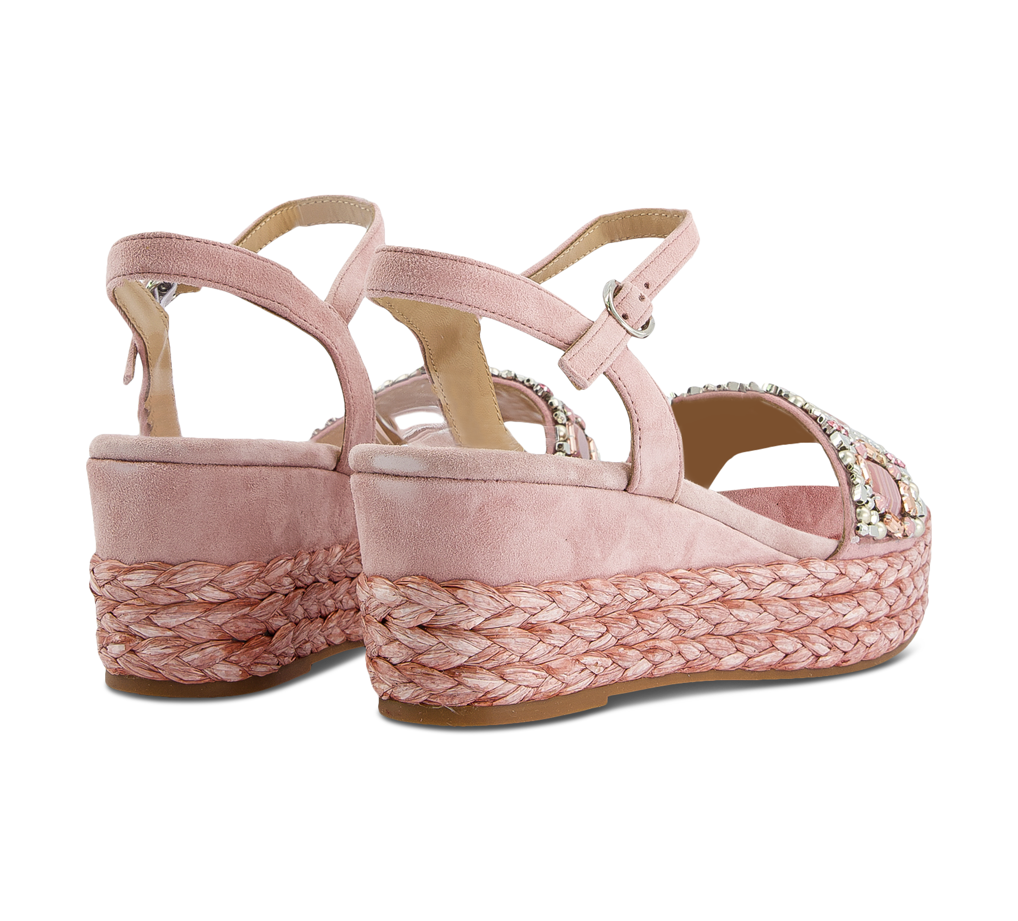 Alma En Pena Riemchensandalen rosa