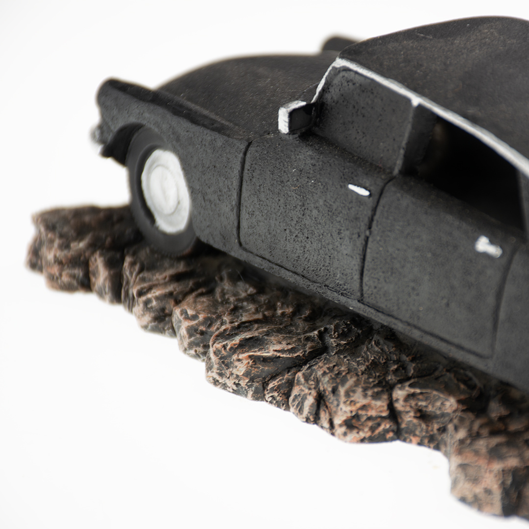 Aqua D'ella Classic Car Frans 3 18x8,5x6cm zwart