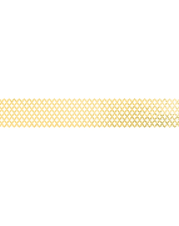 Deko-Klebeband DEKOR 2er-Set in grau/gold