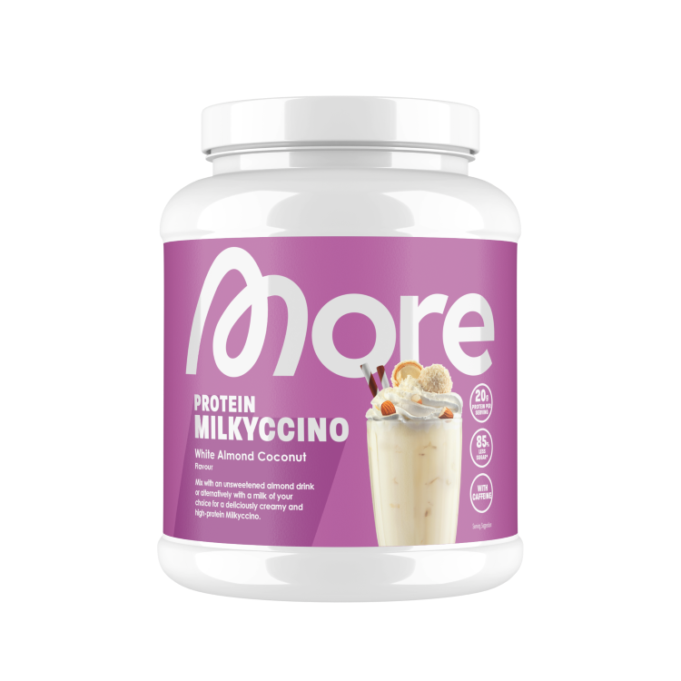 More Protein Milkyccino White Almond Coconut