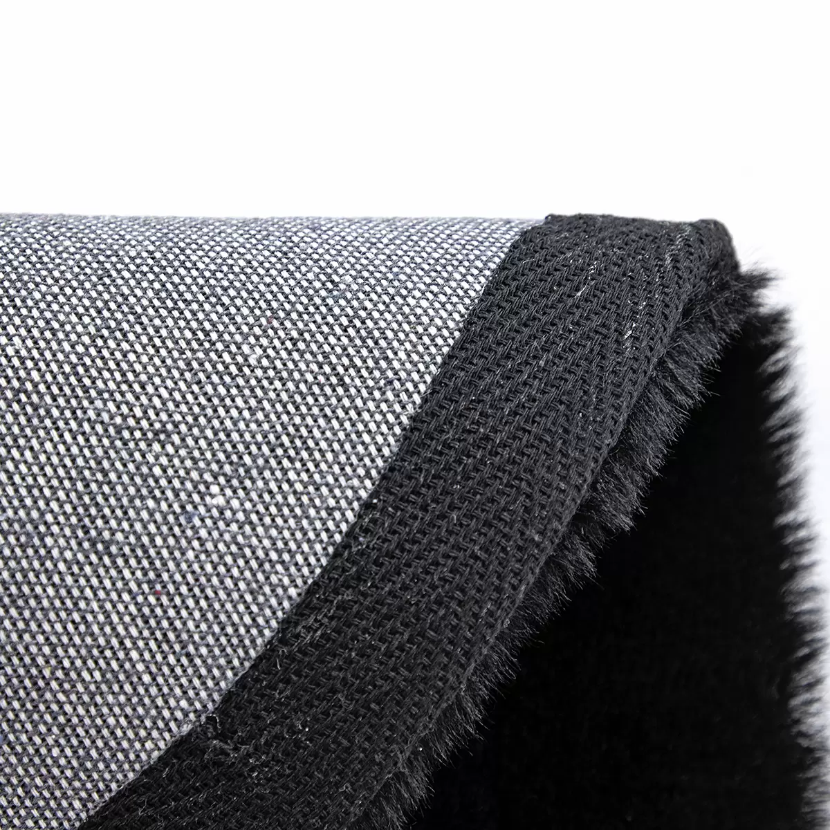 Kinderteppich getuftet Bunny Shape Schwarz