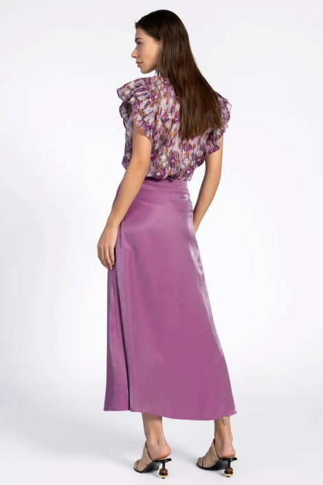 Aaiko paarse dames blouse