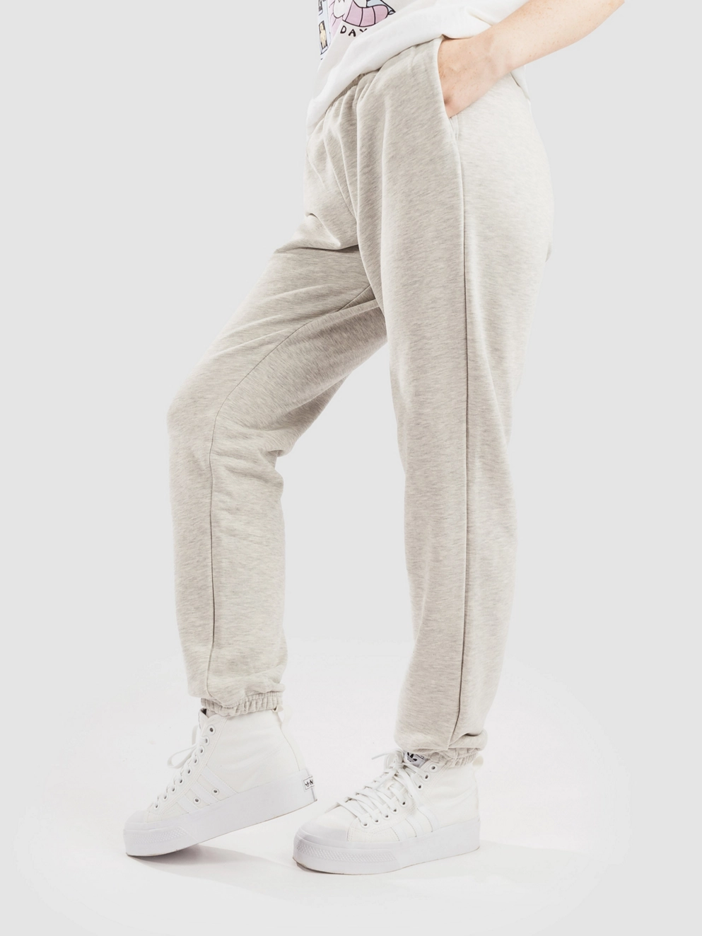 Kazane Sienna Jogging Pants lt heather grey