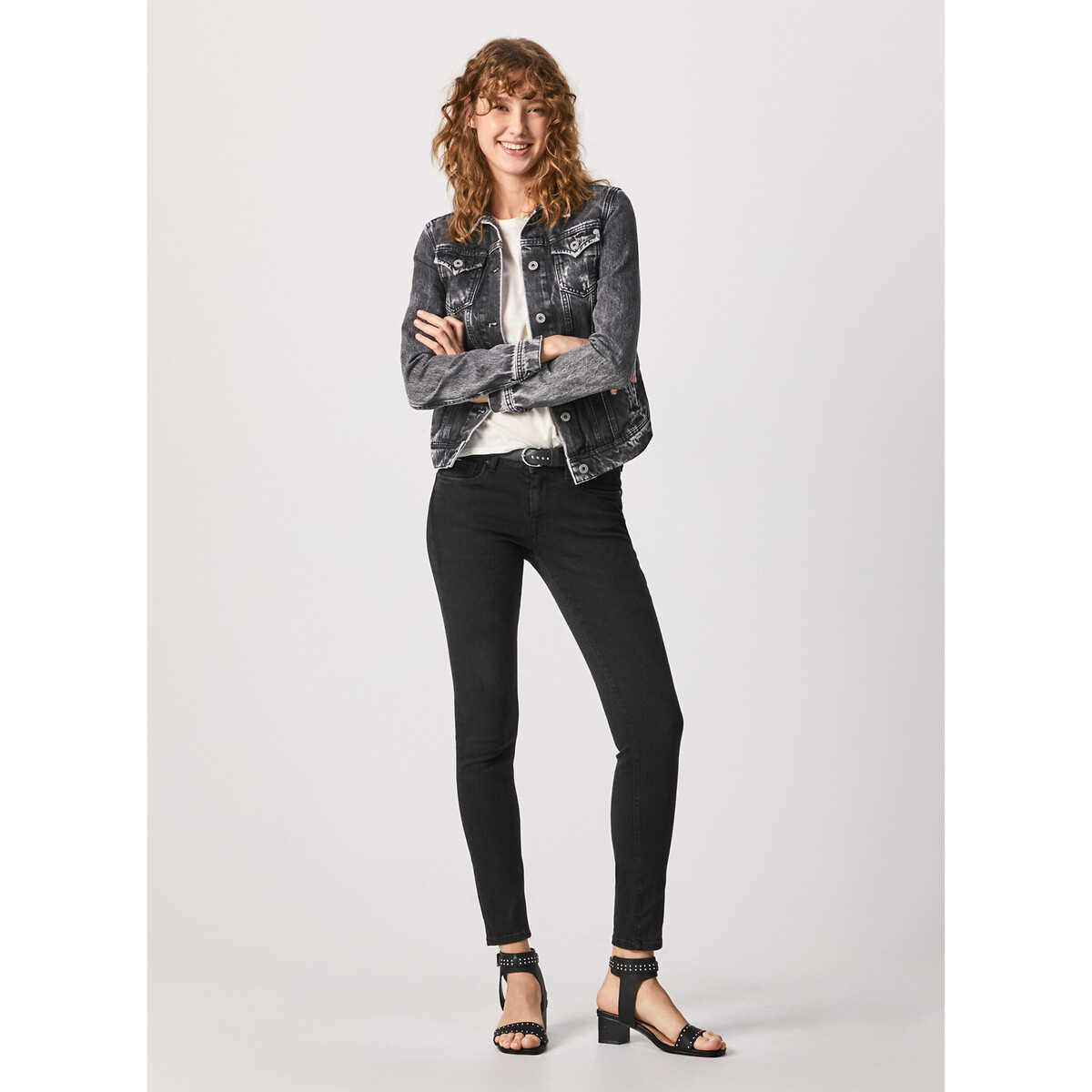 PEPE JEANS<br>Calças jeans skinny SOHO para todos os tamanhos