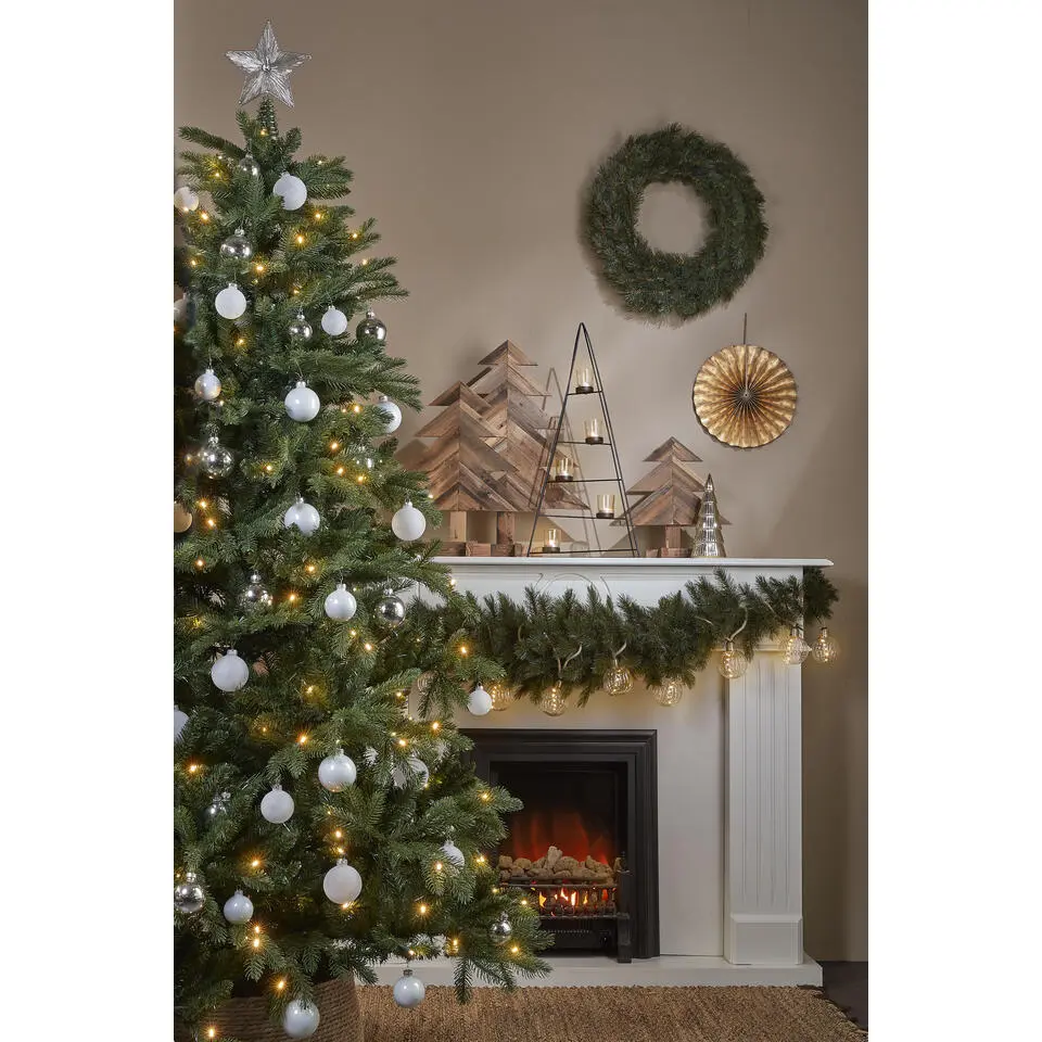 Black Box Trees Brampton Kunstkerstboom - H155 x Ø107 cm - Groen