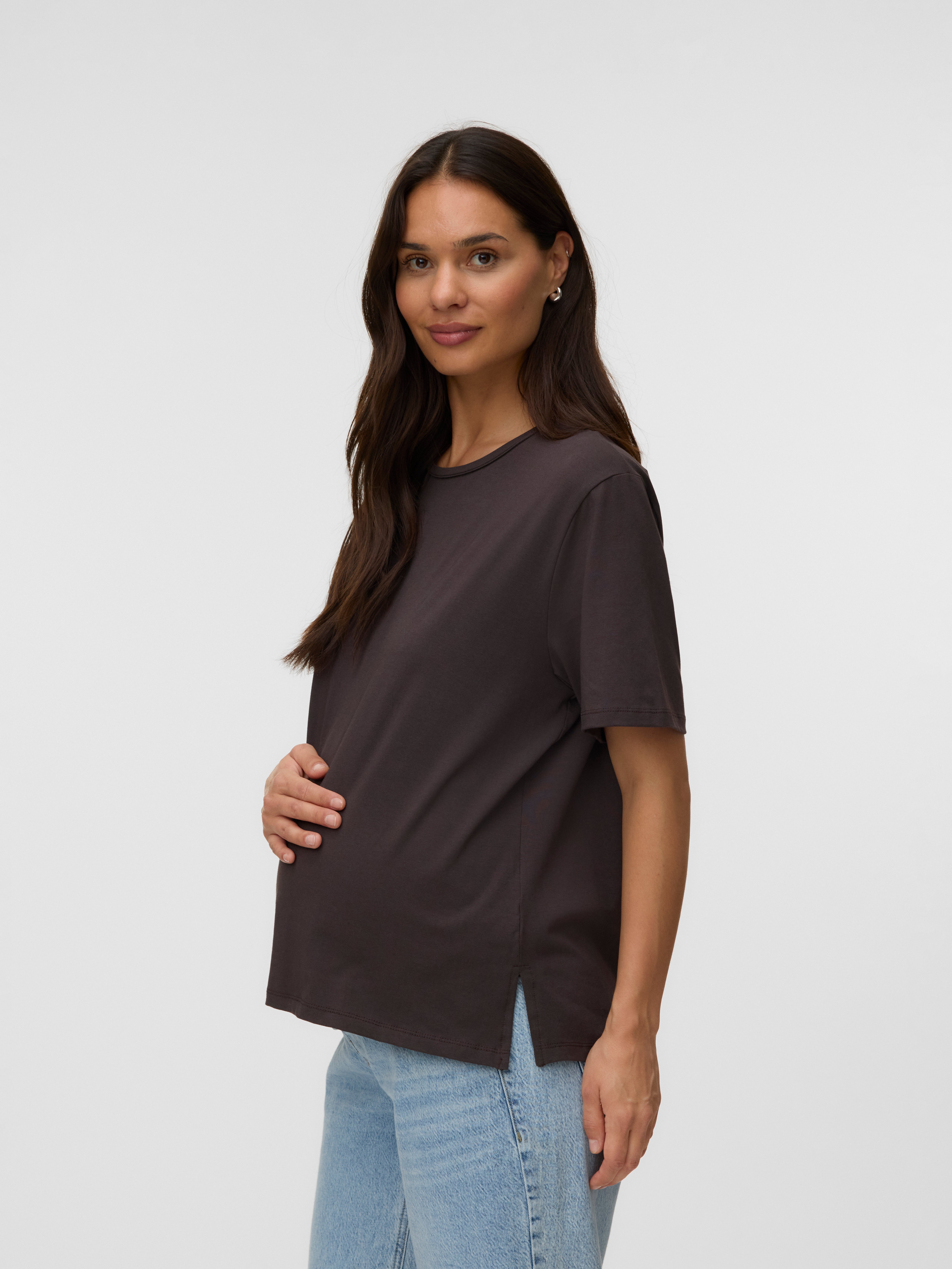 Regular fit O-hals Top