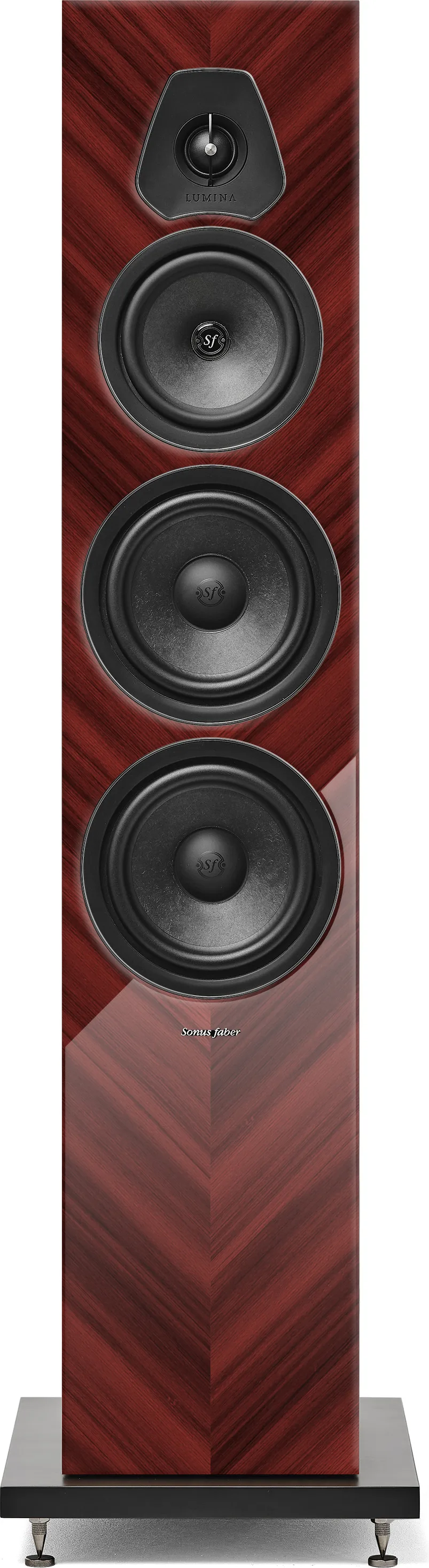 Sonus Faber Lumina V Amator Rouge brillant (la paire) Enceintes colonne