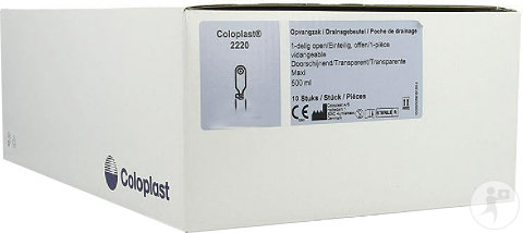 Coloplast Poche Vidable Maxi 500ml 10 Pièces (2220)