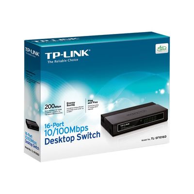TP-Link TL-SF1016D - Switch de bureau 16 ports 10/100 Mbps