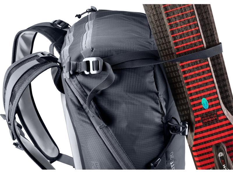 deuter Rucksack Freerider Lite 20, Black Skitourenrucksack
