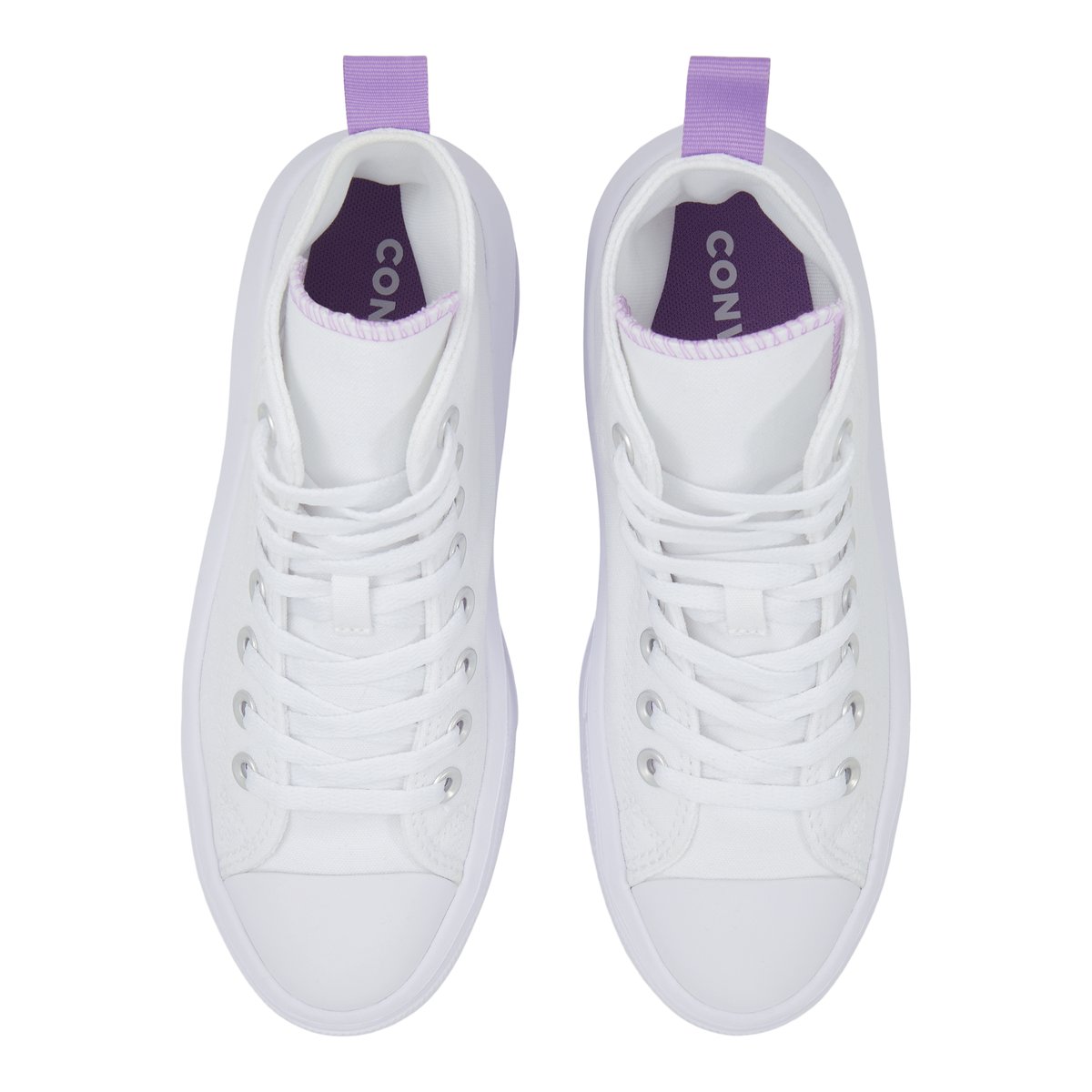 CONVERSE-Ctas_move-jg-Baskets - Talon plat - Autre Blanc