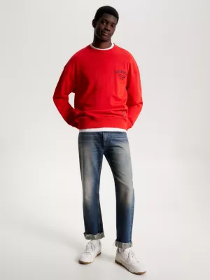 Suéter Prep Crew Neck Archive Fit