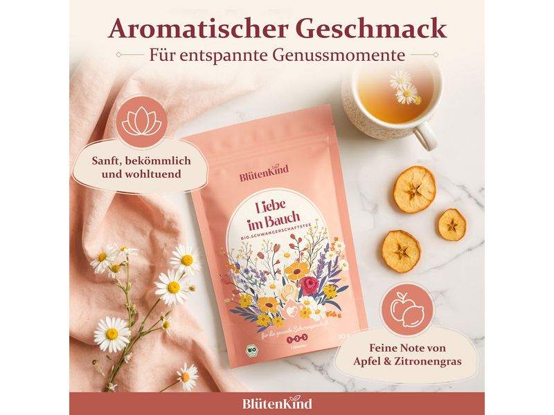 Eulentaler Schwangerschaftstee Bio 80 g Bio-Tee für Wohlfühlmomente