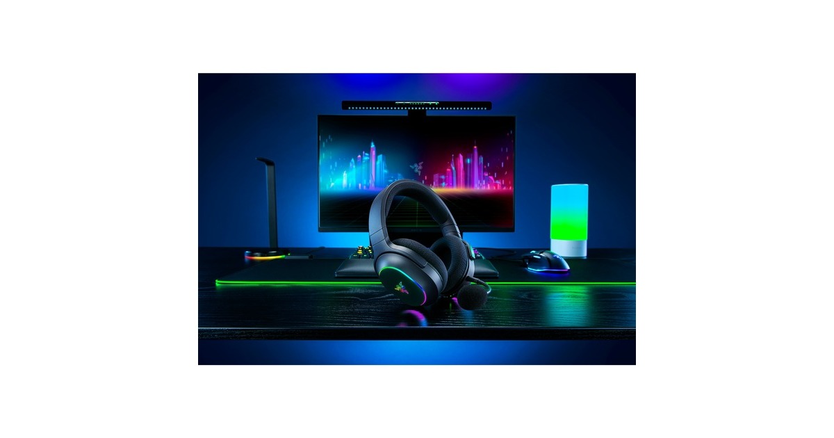 RazerBarracuda X Chroma over-ear gaming headset  (Zwart, USB-Dongle, Bluetooth)
