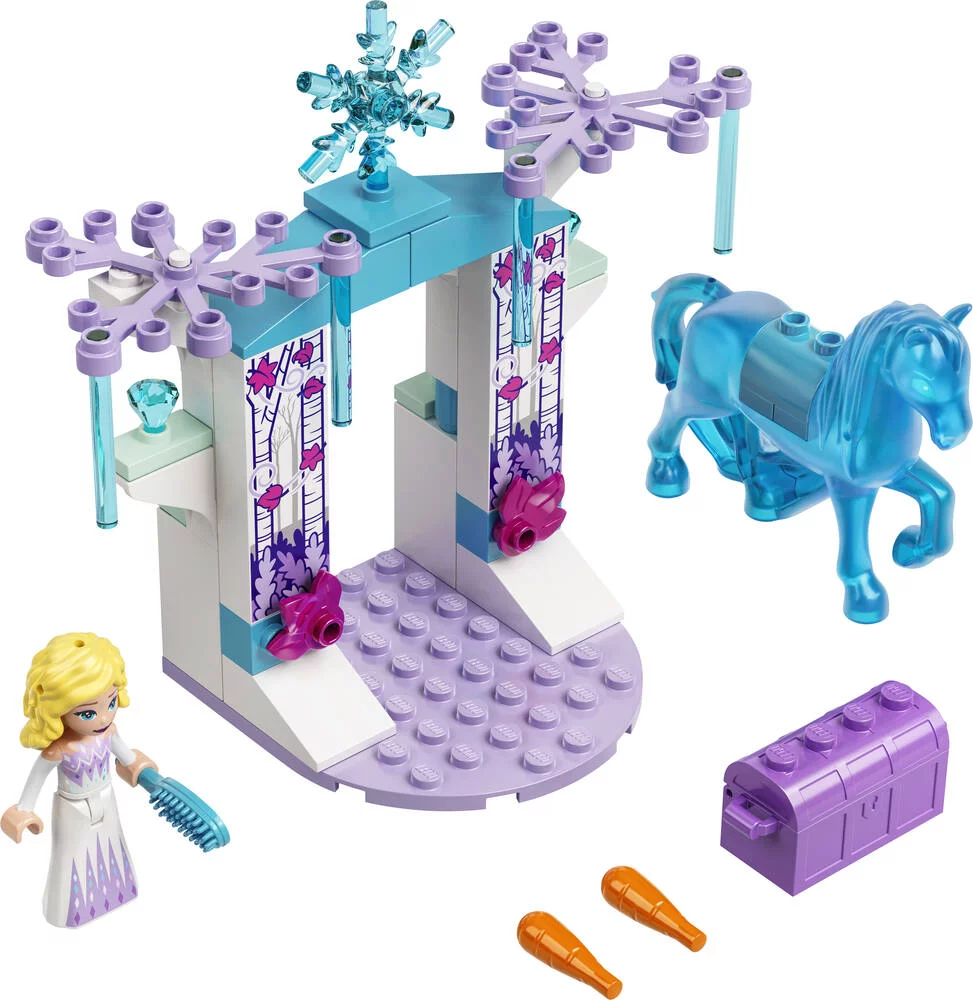 LEGO®DISNEY PRINCESS 43209 - ELSA ET L’ECURIE DE GLACE DE NOKK