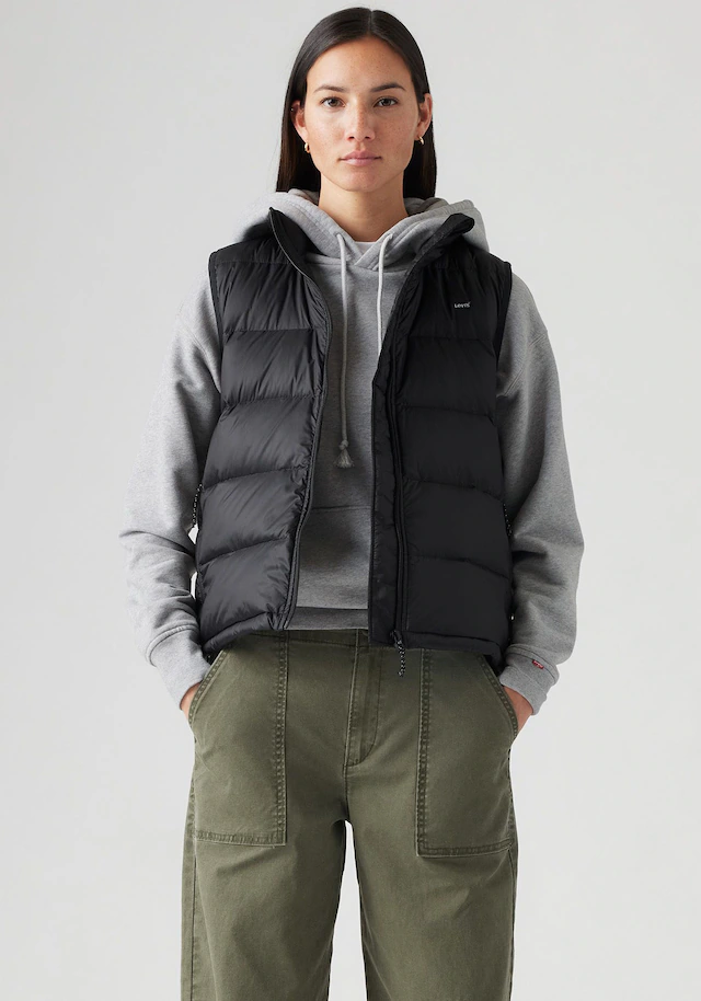 Levi's® Steppweste »POLLY PACKABLE VEST« mit Logo Stickerei